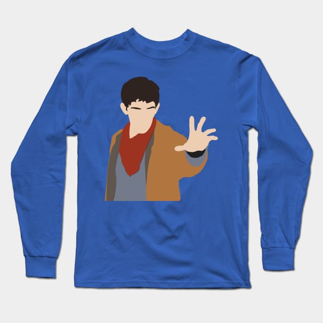 Merlin BBC Long Sleeve T-Shirt by OutlineArt